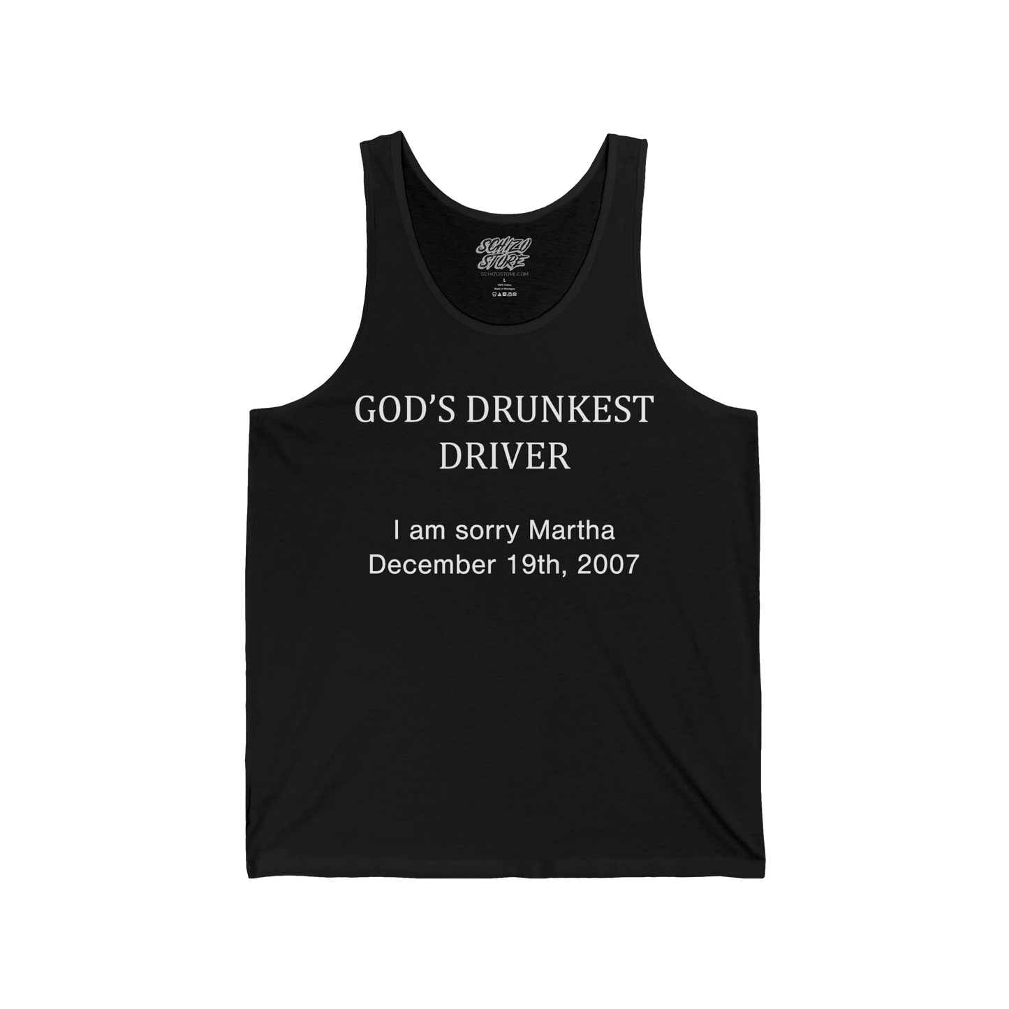 God's Drunkest Driver - Tank Top