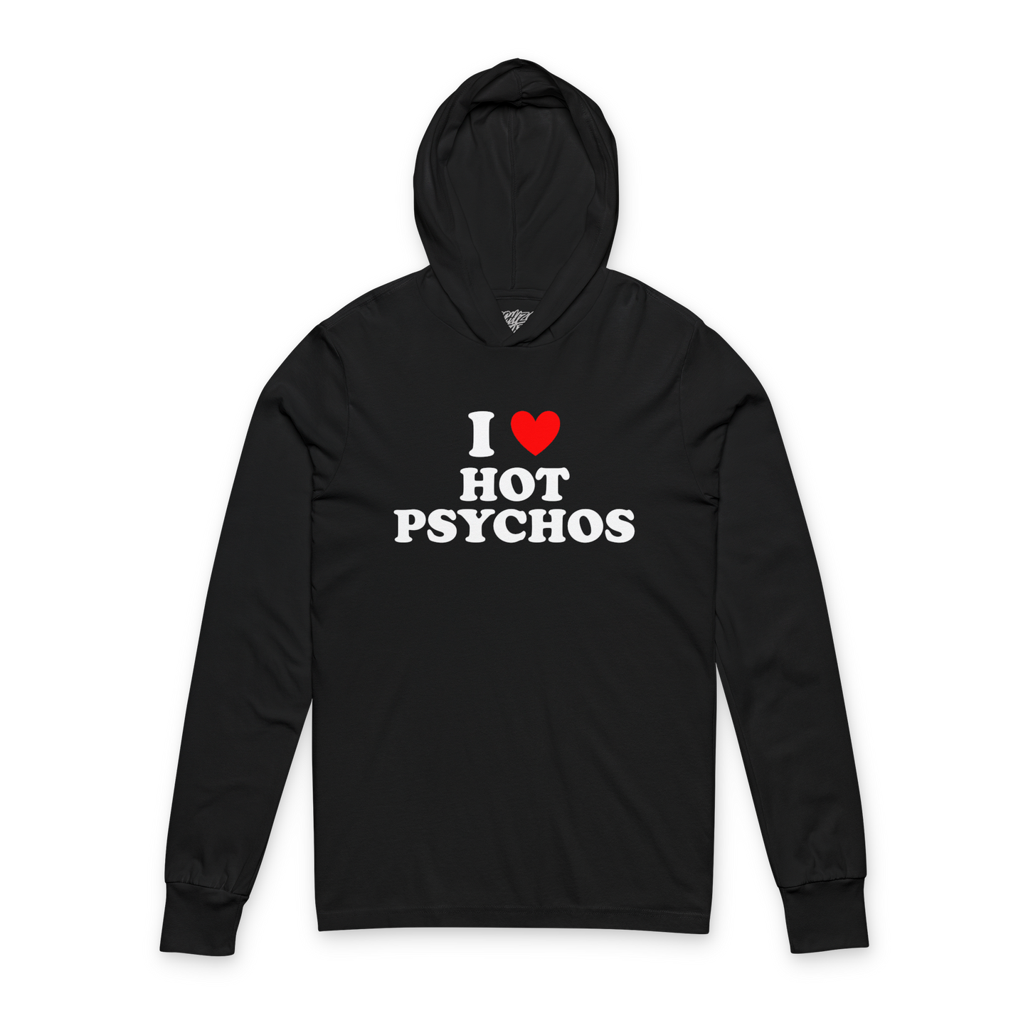 I Heart Hot Psychos - Hooded Long Sleeve