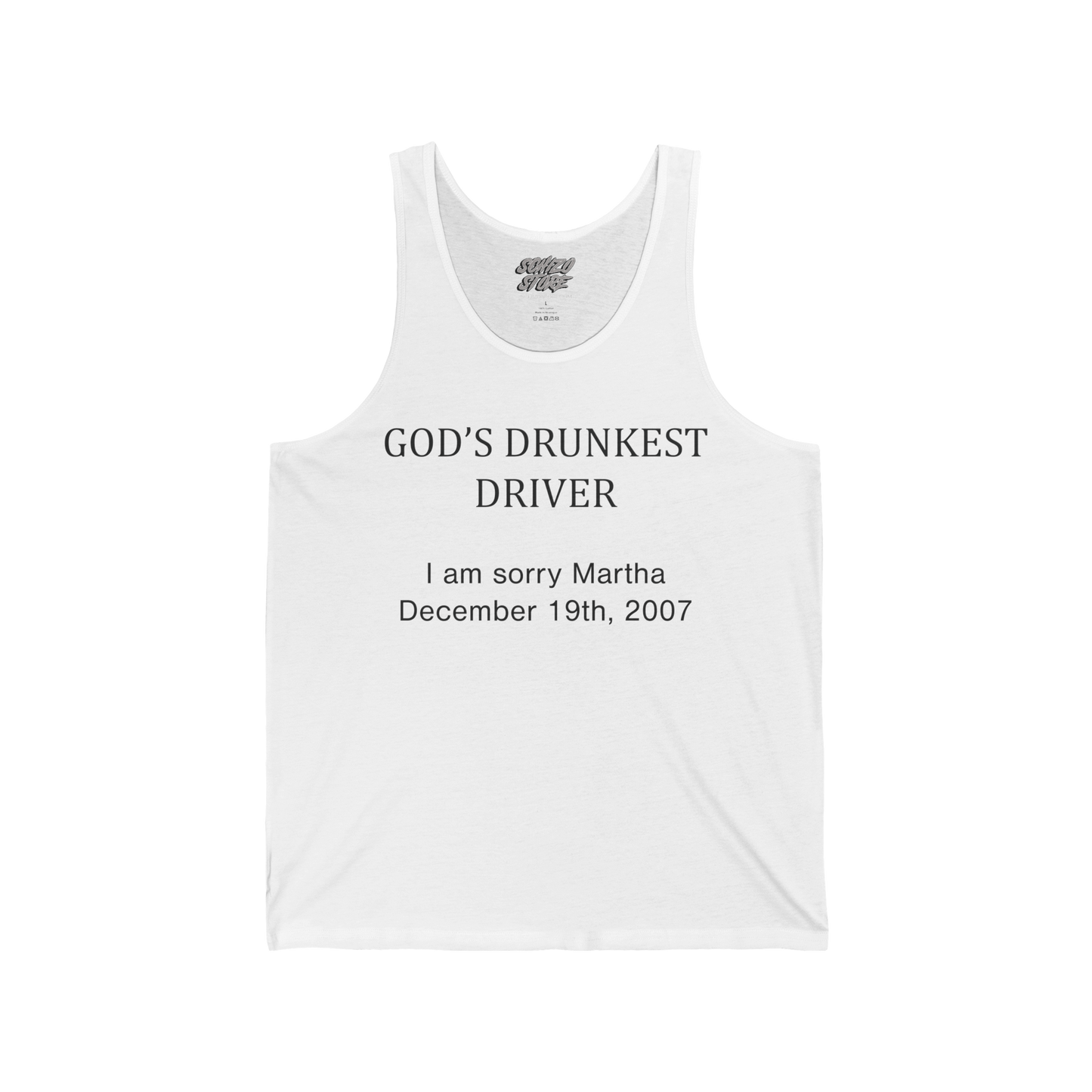 God's Drunkest Driver - Tank Top