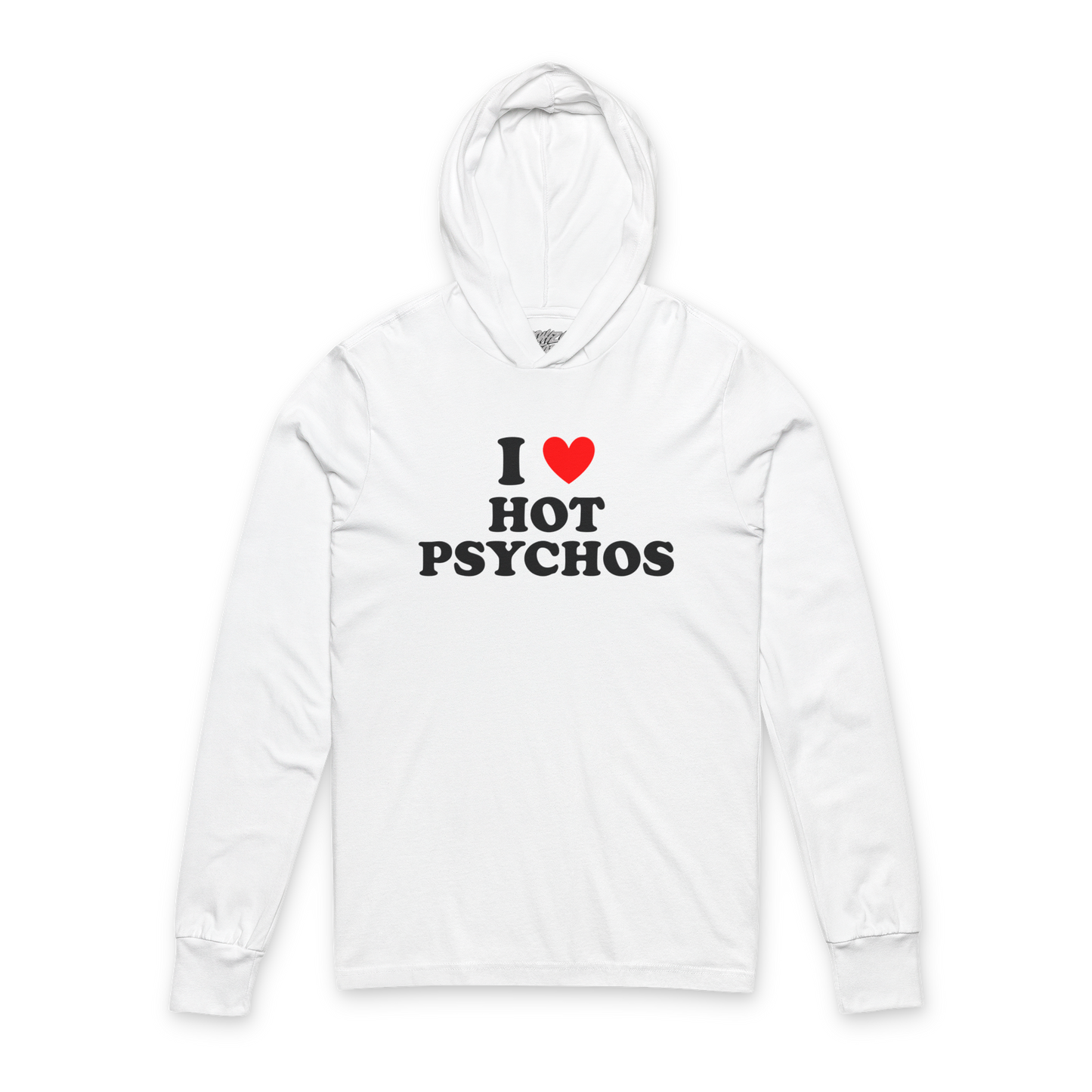 I Heart Hot Psychos - Hooded Long Sleeve