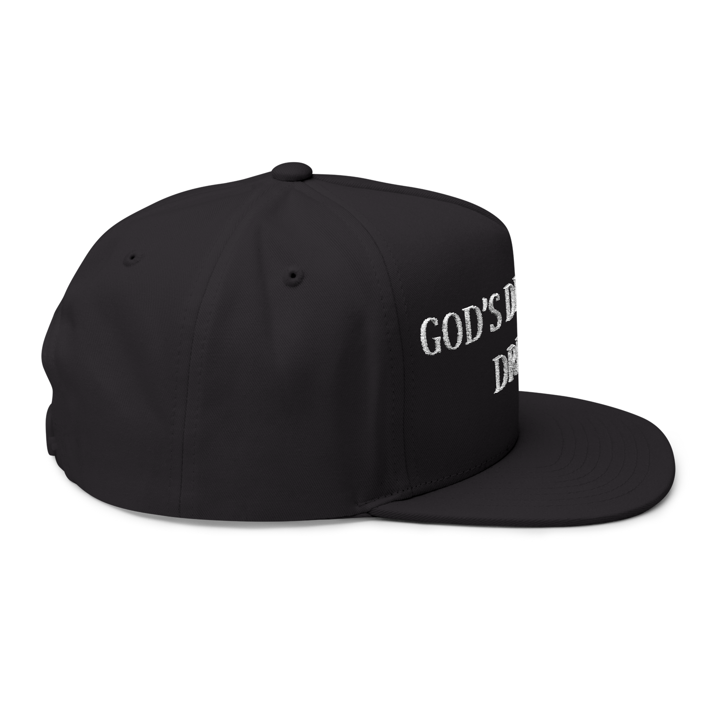 God's Drunkest Driver Embroidered Hat - Black